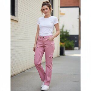 U.S. Polo Assn. Pink Cargo Pants